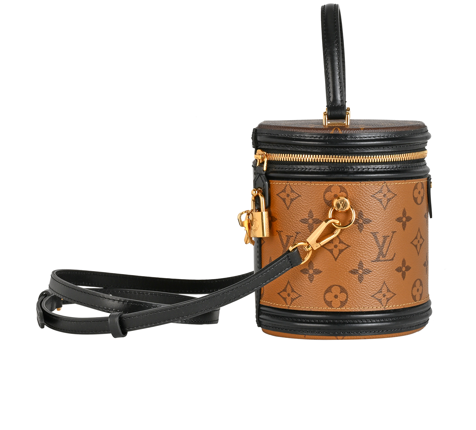 Cannes, &pound;1,400, Handbags, Brown, Canvas, Side view